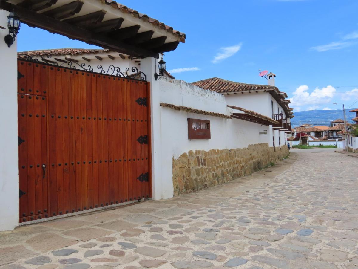 Aqua Vitae Hotel Villa de Leyva Bagian luar foto