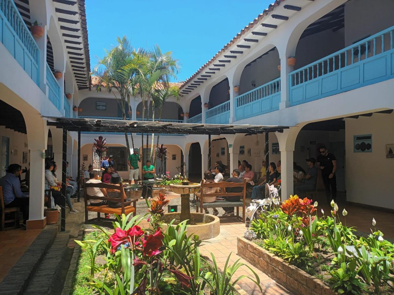 Aqua Vitae Hotel Villa de Leyva Bagian luar foto